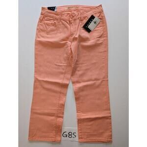 Thre3 Capri Pants Size 8 Peach NWT -0323G85
